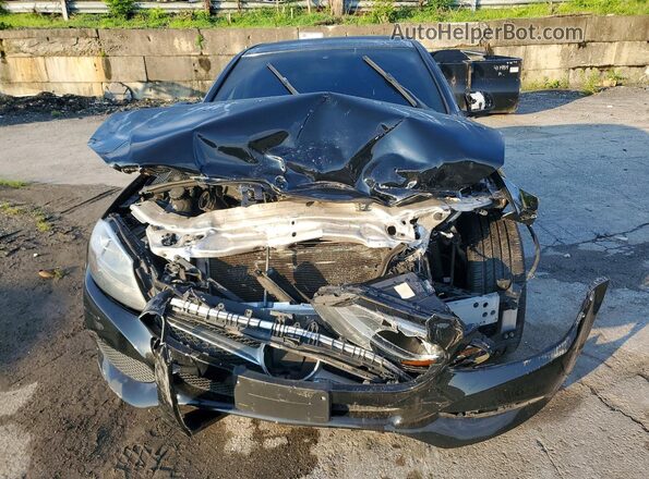 55SWF4KB4HU180593 2017 MERCEDES-BENZ C Black Вид спереду