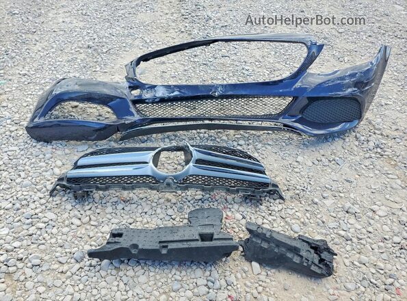 55SWF4KB4HU186913 2017 MERCEDES-BENZ C Blue Շարժիչի բաժամունքի տեսք