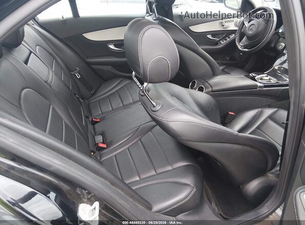 55SWF4KB5GU098452 2016 MERCEDES-BENZ C-CLASS Black VIN sticker view
