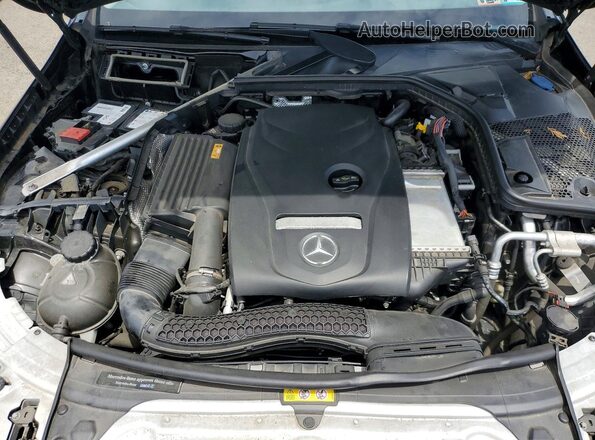 55SWF4KB5HU192445 2017 MERCEDES-BENZ C Черный Вид задней части салона