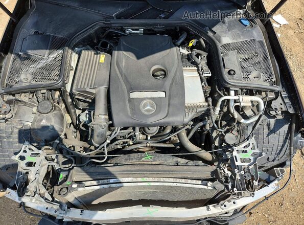 55SWF4KB5HU224939 2017 MERCEDES-BENZ C Black Vista interior trasera