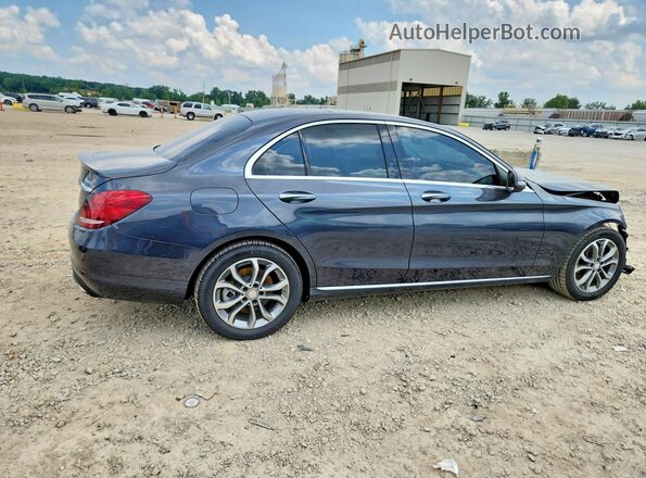 55SWF4KB6GU114111 2016 MERCEDES-BENZ C Gray Rear right