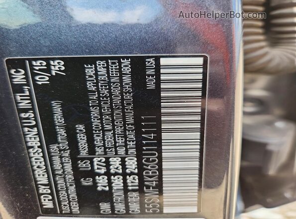 55SWF4KB6GU114111 2016 MERCEDES-BENZ C Gray Engine compartment view