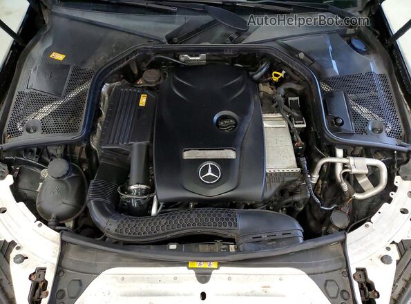 55SWF4KB6GU144404 2016 MERCEDES-BENZ C Black Widok wnętrza z tyłu