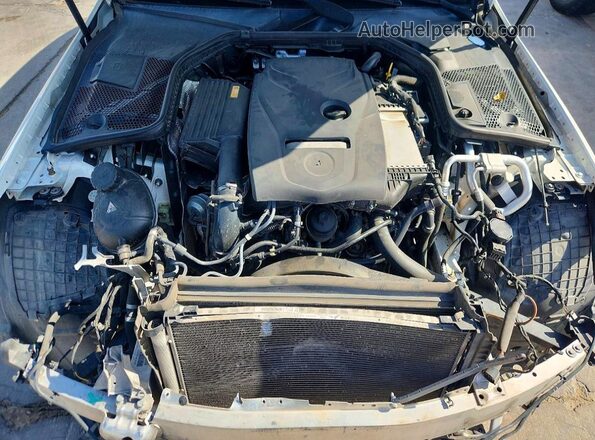 55SWF4KB6HU221418 2017 MERCEDES-BENZ C White უკანა სალონის ხედი