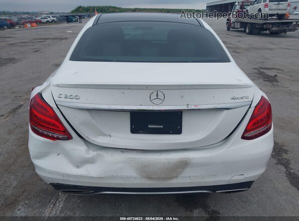 55SWF4KB7GU101433 2016 MERCEDES-BENZ C-CLASS White 