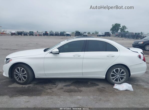 55SWF4KB7GU101433 2016 MERCEDES-BENZ C-CLASS White Панорамний вид салону 360°