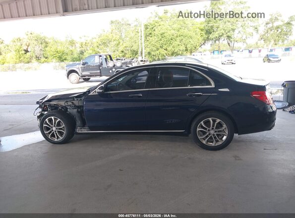 55SWF4KB7GU103439 2016 MERCEDES-BENZ C-CLASS Blue 