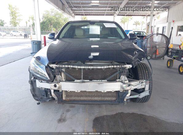 55SWF4KB7GU103439 2016 MERCEDES-BENZ C-CLASS Blue Rear interior view