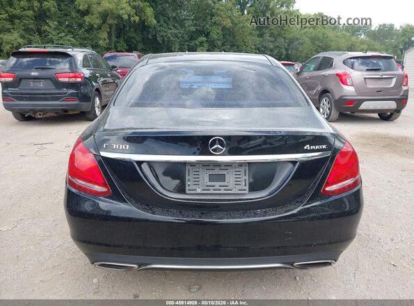 55SWF4KB7GU159087 2016 MERCEDES-BENZ C-CLASS Black 