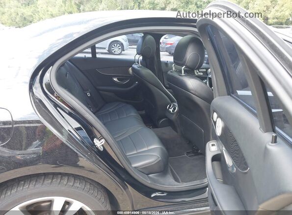 55SWF4KB7GU159087 2016 MERCEDES-BENZ C-CLASS Black Вид наклейки з VIN-кодом