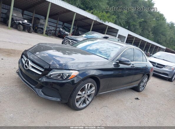 55SWF4KB7GU159087 2016 MERCEDES-BENZ C-CLASS Black Панорамний вид салону 360°