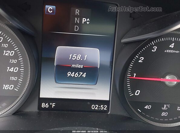 55SWF4KB7GU159087 2016 MERCEDES-BENZ C-CLASS Black 