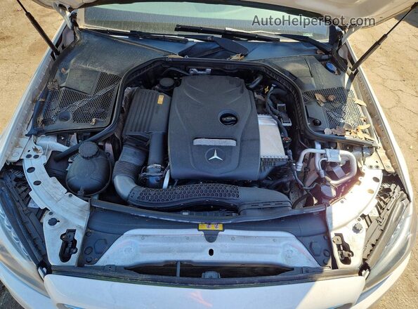 55SWF4KB8HU180726 2017 MERCEDES-BENZ C White Սալոնի հետևի տեսք