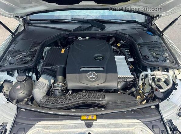 55SWF4KB8HU221677 2017 MERCEDES-BENZ C White Вид щитка приладів