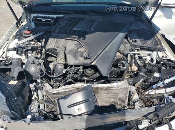 55SWF4KB8JU241837 2018 MERCEDES-BENZ C White უკანა სალონის ხედი