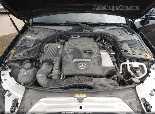 55SWF4KB9GU147359 2016 MERCEDES-BENZ C-CLASS Черный Вид сзади