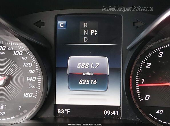 55SWF4KB9GU147359 2016 MERCEDES-BENZ C-CLASS Черный 