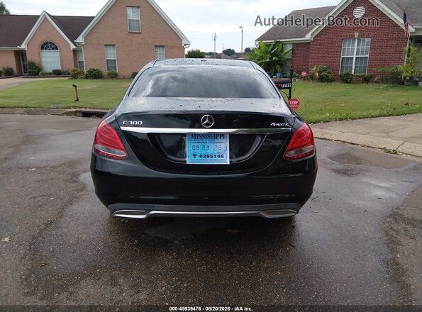 55SWF4KB9GU147359 2016 MERCEDES-BENZ C-CLASS Черный 