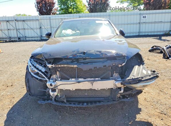 55SWF4KB9HU186521 2017 MERCEDES-BENZ C Black Front view