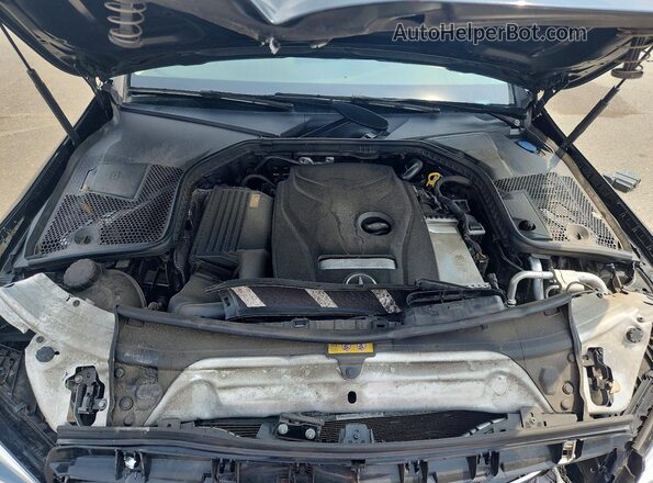 55SWF4KB9HU215922 2017 MERCEDES-BENZ C Черный Вид задней части салона
