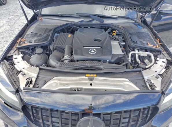 55SWF4KB9HU221428 2017 MERCEDES-BENZ C-CLASS Black Widok komory silnika