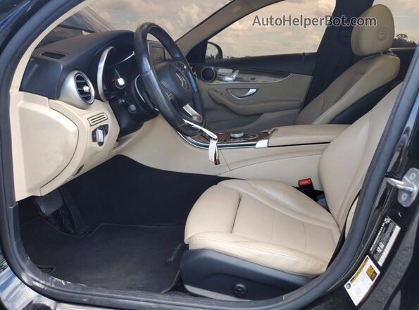 55SWF4KB9HU221428 2017 MERCEDES-BENZ C-CLASS Black Widok deski rozdzielczej