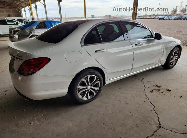 55SWF4KBXGU142445 2016 MERCEDES-BENZ C White უკანა მარჯვენა