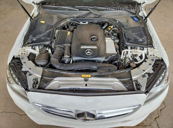 55SWF4KBXGU142445 2016 MERCEDES-BENZ C White უკანა სალონის ხედი