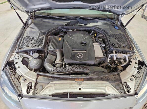 55SWF4KBXGU169600 2016 MERCEDES-BENZ C Серебряный Вид задней части салона