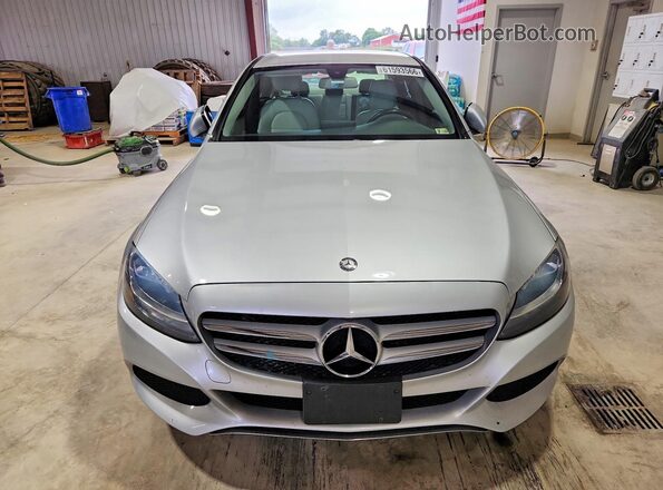 55SWF4KBXGU169600 2016 MERCEDES-BENZ C Серебряный Вид спереди