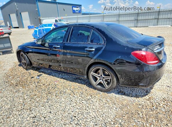 55SWF6EB0HU214360 2017 MERCEDES-BENZ C Black Հետևի ձախ