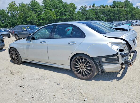 55SWF6EB0JU238793 2018 MERCEDES-BENZ C Gray Tył lewy