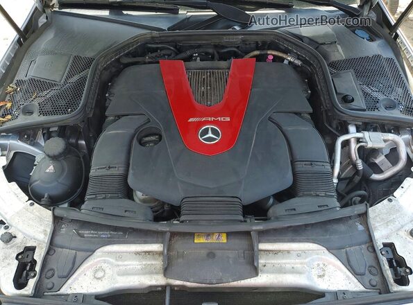 55SWF6EB0JU238793 2018 MERCEDES-BENZ C Gray Widok wnętrza z tyłu
