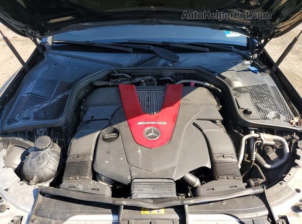 55SWF6EB1JU256011 2018 MERCEDES-BENZ C Black Widok wnętrza z tyłu