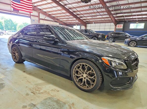 55SWF6EB2GU132354 2016 MERCEDES-BENZ C Black Delantero derecho