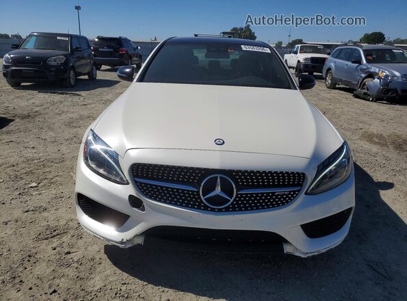 55SWF6EB2HU192653 2017 MERCEDES-BENZ C White Դիմացի տեսք