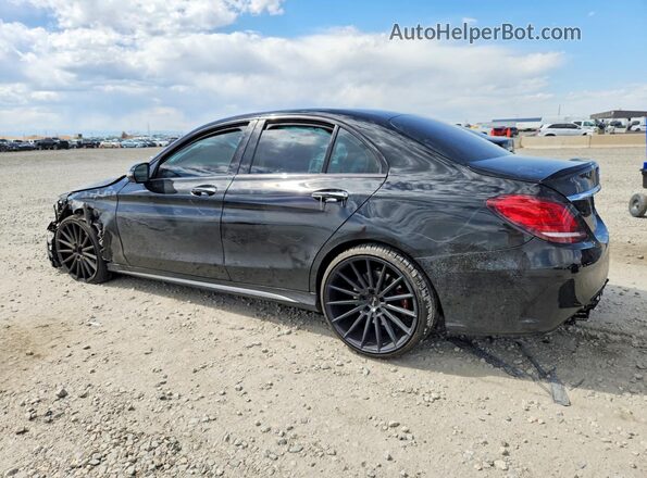 55SWF6EB2KU289374 2019 MERCEDES-BENZ C Black უკანა მარცხენა