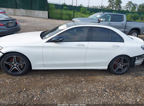 55SWF6EB3GU110105 2016 MERCEDES-BENZ C-CLASS White Панорамний вид салону 360°