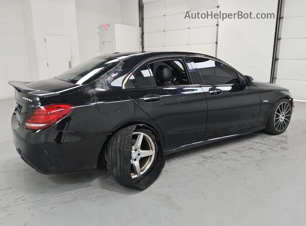 55SWF6EB3GU128359 2016 MERCEDES-BENZ C Black 