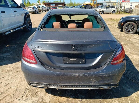 55SWF6EB3GU153519 2016 MERCEDES-BENZ C Black Vista trasera