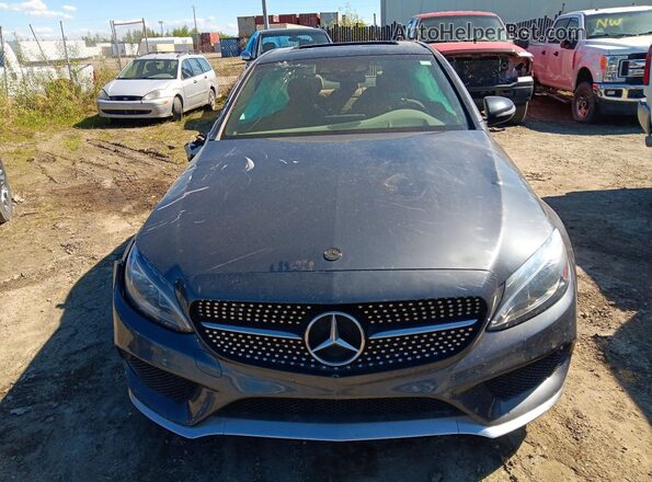 55SWF6EB3GU153519 2016 MERCEDES-BENZ C Black Vista frontal