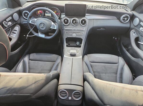 55SWF6EB3HU195819 2017 MERCEDES-BENZ C Black 