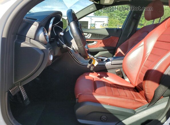 55SWF6EB3HU217009 2017 MERCEDES-BENZ C White Vista interior delantera