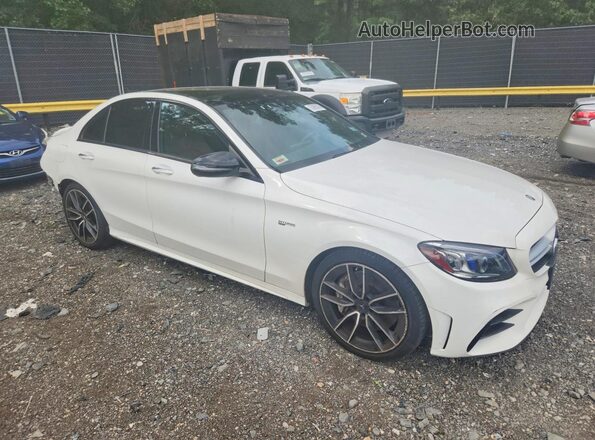 55SWF6EB3KU309132 2019 MERCEDES-BENZ C White Առջևի աջ