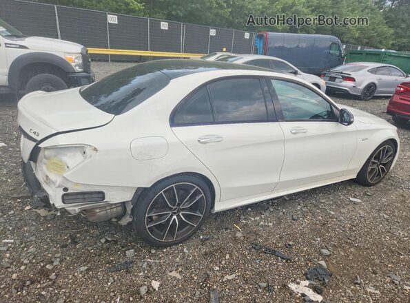 55SWF6EB3KU309132 2019 MERCEDES-BENZ C White Հետևի աջ