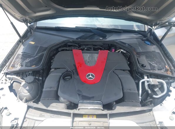 55SWF6EB4GU132372 2016 MERCEDES-BENZ C-CLASS Gray Rear view