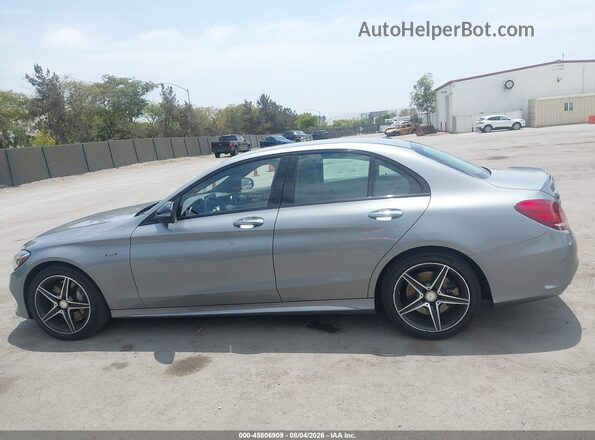 55SWF6EB4GU132372 2016 MERCEDES-BENZ C-CLASS Gray 360 interior view
