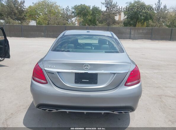 55SWF6EB4GU132372 2016 MERCEDES-BENZ C-CLASS Gray 