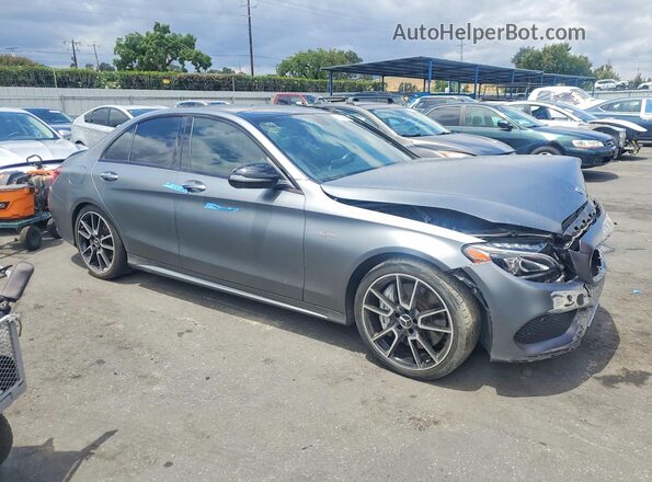 55SWF6EB4JU248730 2018 MERCEDES-BENZ C Charcoal Front right